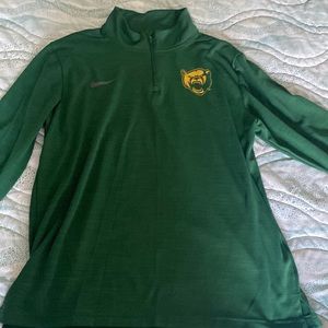 Baylor Nike quarter zip long sleeve